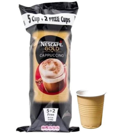 Nescafe Gold Instant Cappuccino In-Cup Drinks x7