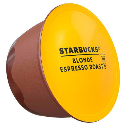 Starbucks by Nescafe Dolce Gusto Blonde Espresso Roast Coffee Pods x12 66g