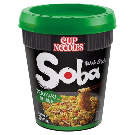 Nissin Soba Teriyaki Instant Noodles Pot 90g