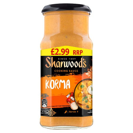 Sharwood's Korma Sauce 420g £2.99