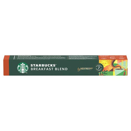 Starbucks by Nespresso Breakfast Blend Coffee Pods x10 56g