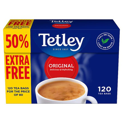 Tetley Original Tea Bags x120 375g