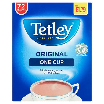 Tetley Original One Cup Tea Bags x72 144g £1.79