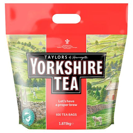 Yorkshire Tea Bags x600 1.875kg