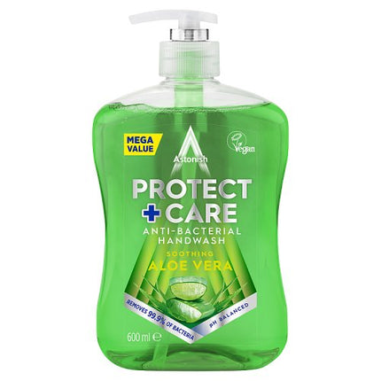 Astonish Anti-Bacterial Aloe Vera Handwash 600ml