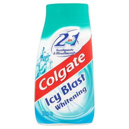 Colgate 2in1 Icy Blast Whitening Toothpaste 100ml