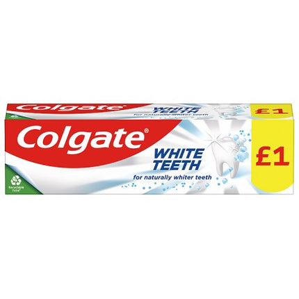 Colgate White Teeth Toothpaste 75ml £1.00