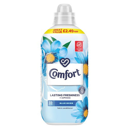 Comfort Blue Skies Fabric Conditioner 33 Wash 990ml £2.49