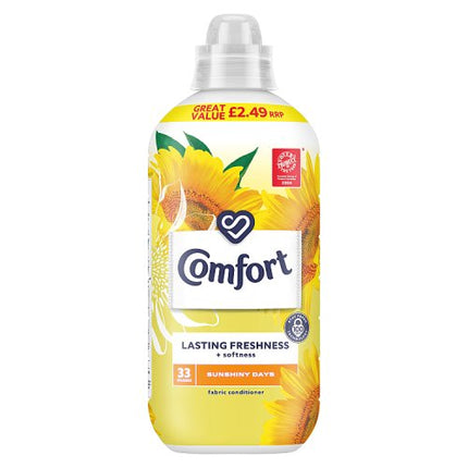 Comfort Sunshiny Days Fabric Conditioner 33 Wash 990ml £2.49