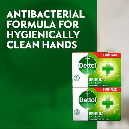 Dettol Anti-Bacterial Original Bar Soap 2x100g