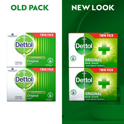 Dettol Anti-Bacterial Original Bar Soap 2x100g