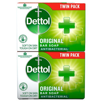 Dettol Anti-Bacterial Original Bar Soap 2x100g