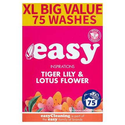 Easy Tiger Lily & Lotus Flower Laundry Powder 75 Wash 5.1kg