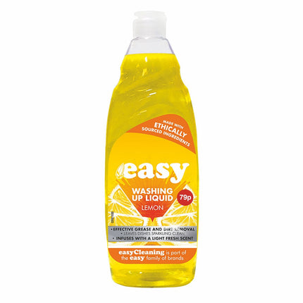 Easy Lemon Washing Up Liquid 500ml 79p