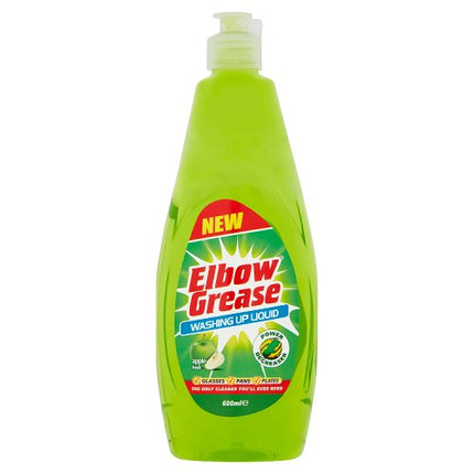 Elbow Grease Apple Washing Up Liquid 600ml