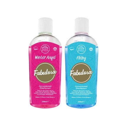 Fabulosa 4in1 Concentrated Disinfectant 220ml 2 Assorted