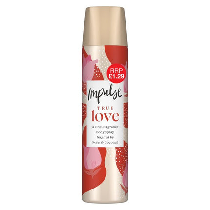 Impulse True Love Body Spray 75ml £1.29