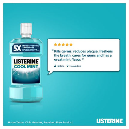 Listerine Cool Mint Mouthwash 500ml