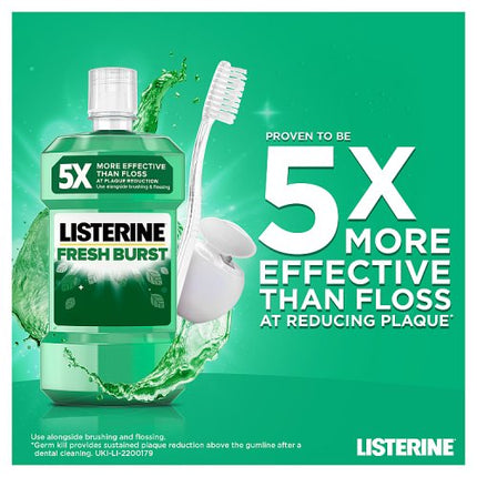 Listerine Fresh Burst Mouthwash 500ml