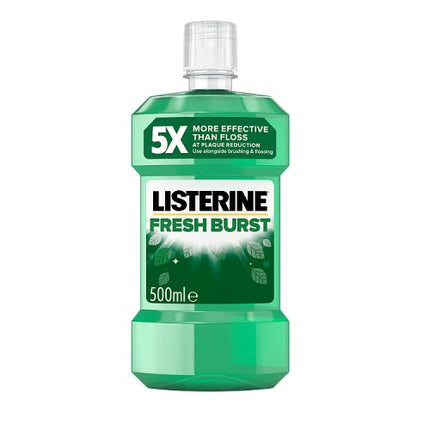 Listerine Fresh Burst Mouthwash 500ml