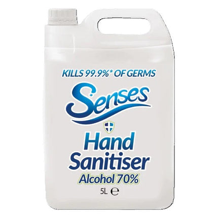 Senses 70% Alcohol Hand Sanitiser Gel 5L