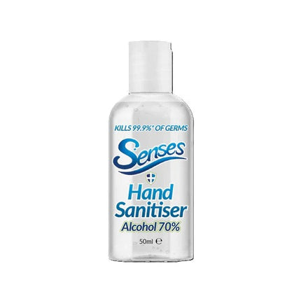 Senses 70% Alcohol Hand Sanitiser Gel 50ml