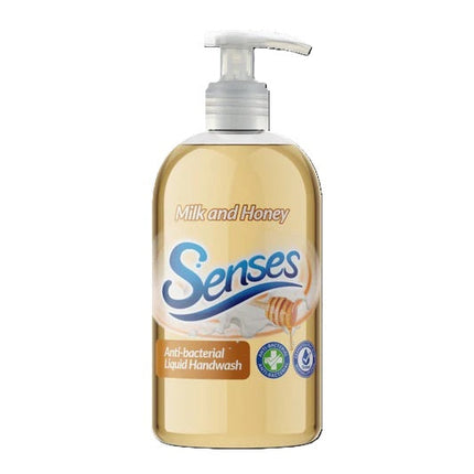 Senses Anti-Bacterial Milk & Honey Handwash 500ml