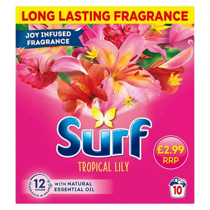 Surf Tropical Laundry Powder 10 Wash 650g £2.99