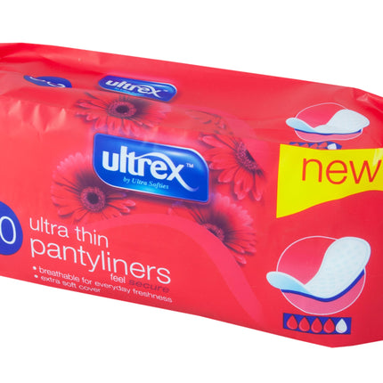 Ultrex Ultra Thin Pantyliners x30