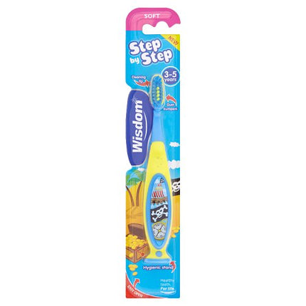 Wisdom Step-By-Step Toothbrush 3-5 Years