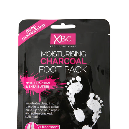 XBC Moisturising Charcoal Foot Pack