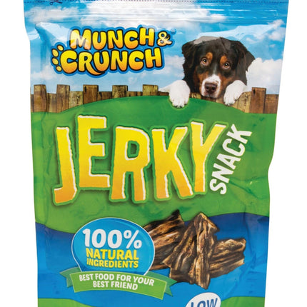 Munch & Crunch Jerky Dog Treats 100g