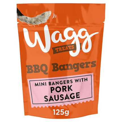 Wagg BBQ Bangers Dog Treats 125g