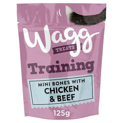 Wagg Chicken & Beef Training Dog Treats 125g