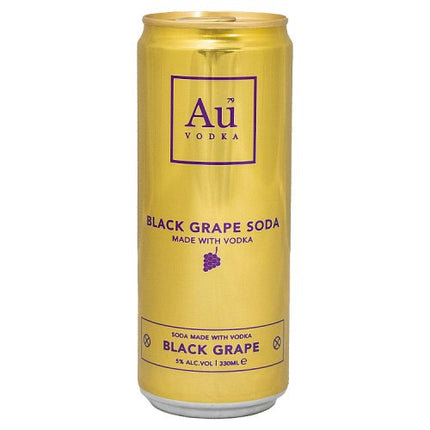 AU Vodka Pre-Mixed Black Grape Can 330ml