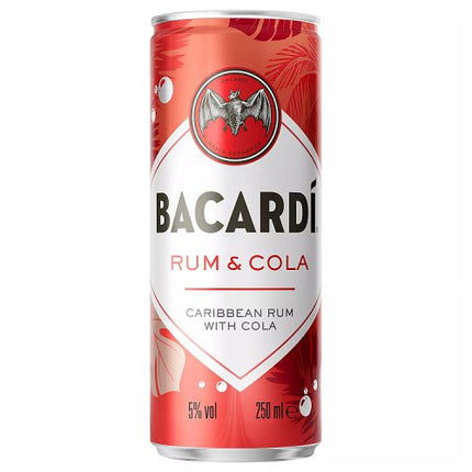 Bacardi Rum & Cola 250ml