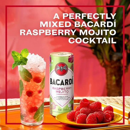 Bacardi Raspberry Mojito RTD 250ml