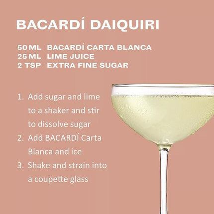 Bacardi Carta Blanca White Rum 20cl £5.99