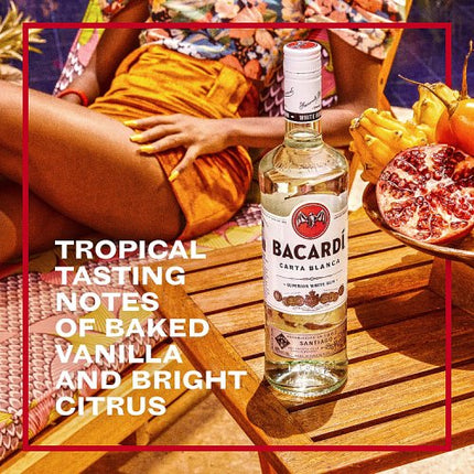 Bacardi Carta Blanca White Rum 20cl £5.99