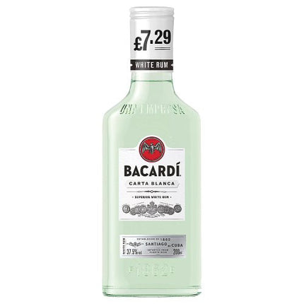 Bacardi Carta Blanca White Rum 20cl £5.99