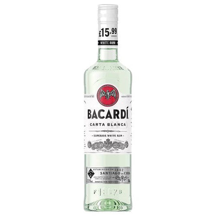 Bacardi Carta Blanca White Rum 70cl £15.99