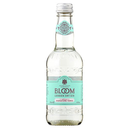 Bloom Pre-Mixed London Dry Gin & Tonic Bottle 275ml