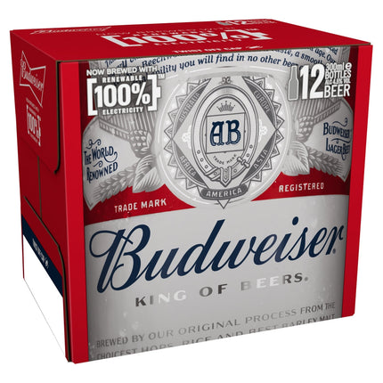 Budweiser Beer Bottle 24 x 330ml