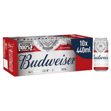 Budweiser Bottle 10 x 440ml