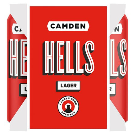 Camden Hells Lager Can 4 x 440ml