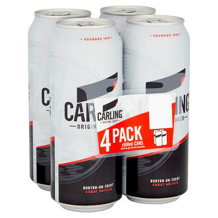 Carling Original Lager 4x500ml