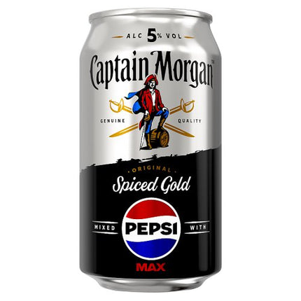 Captain Morgan & Pepsi Max Can 330ml