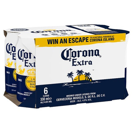 Corona Extra Can 6 x 330ml