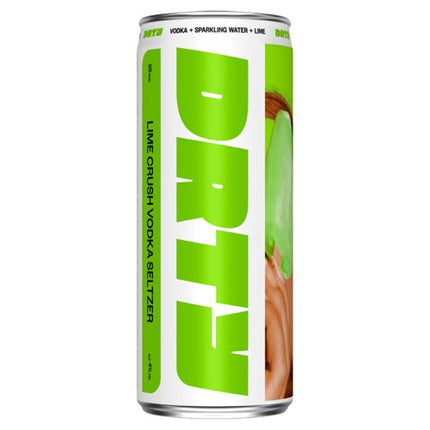 DRTY Lime Crush Vodka Seltzer RTD Can 330ml