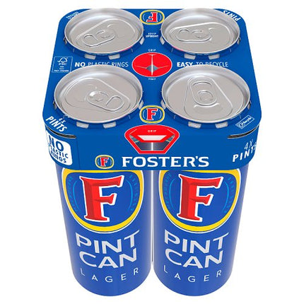 Foster's Lager Pint Can 4 x 568ml